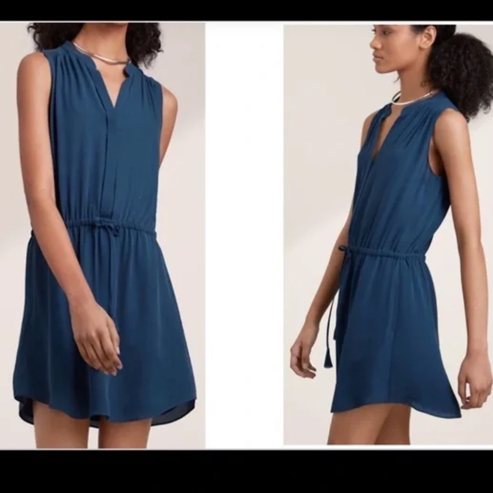 Artizia Babaton Black Silk Dress